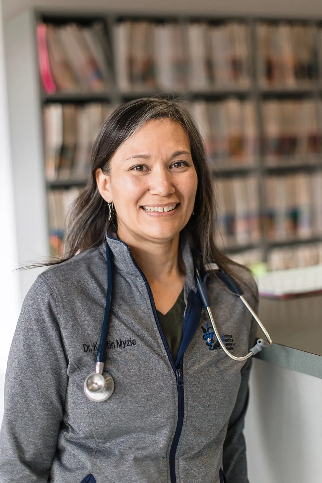 Dr. Kristin Myzie of Animal Medical Centers of Loudoun