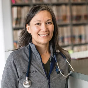 Dr. Kristin Myzie of Animal Medical Centers of Loudoun